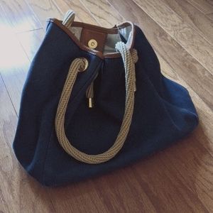 Navy Michael Kors purse
